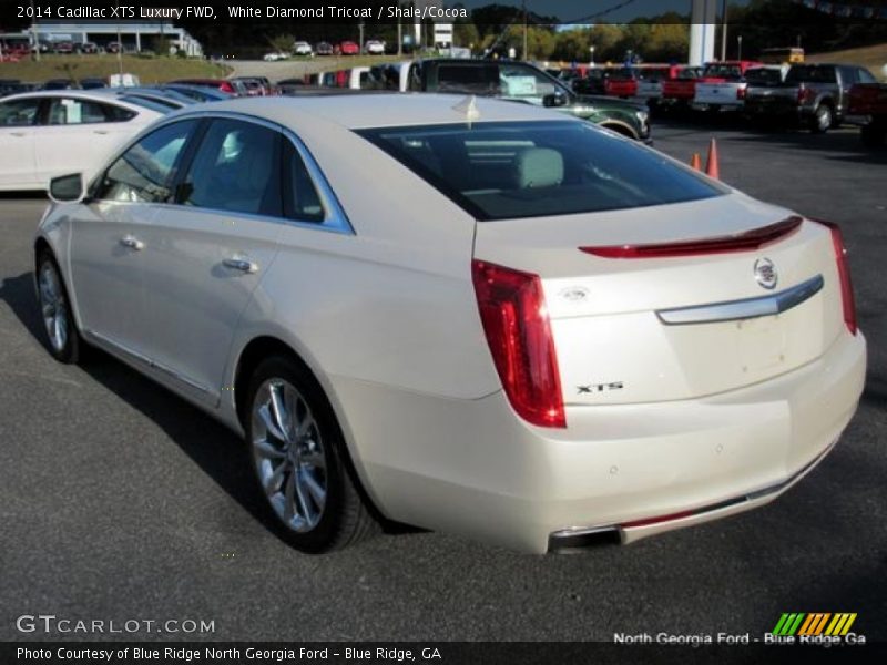 White Diamond Tricoat / Shale/Cocoa 2014 Cadillac XTS Luxury FWD