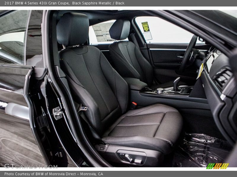 Black Sapphire Metallic / Black 2017 BMW 4 Series 430i Gran Coupe