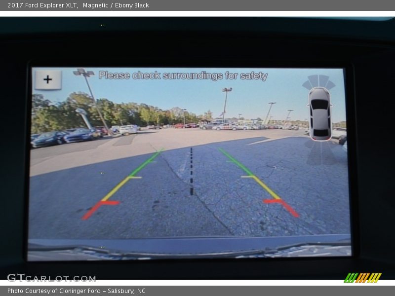 Magnetic / Ebony Black 2017 Ford Explorer XLT