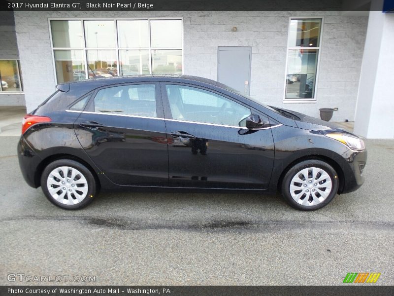 Black Noir Pearl / Beige 2017 Hyundai Elantra GT