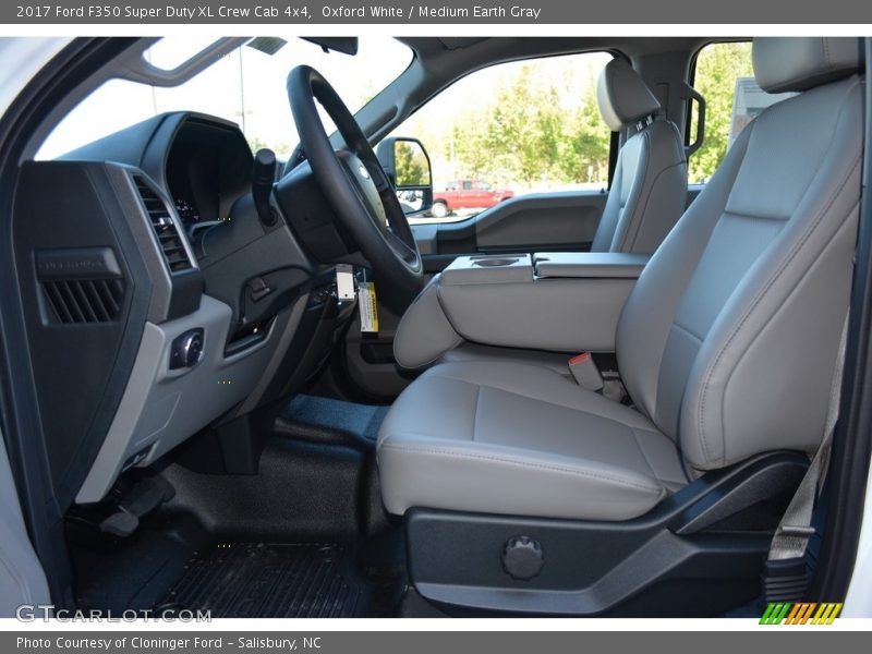 Front Seat of 2017 F350 Super Duty XL Crew Cab 4x4