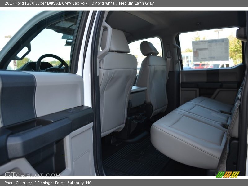 Rear Seat of 2017 F350 Super Duty XL Crew Cab 4x4
