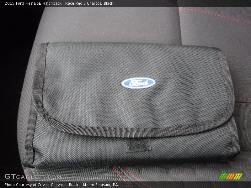 Race Red / Charcoal Black 2015 Ford Fiesta SE Hatchback