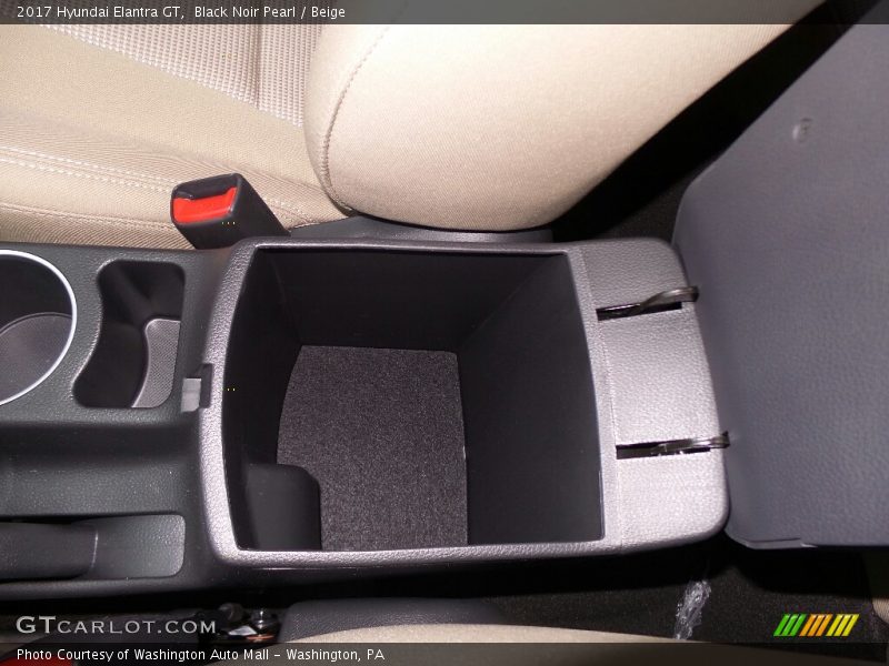 Black Noir Pearl / Beige 2017 Hyundai Elantra GT