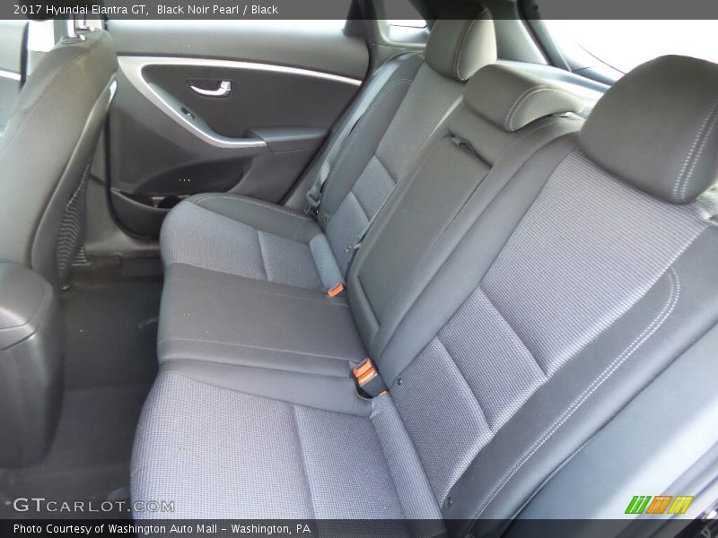 Rear Seat of 2017 Elantra GT 