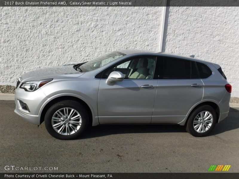  2017 Envision Preferred AWD Galaxy Silver Metallic