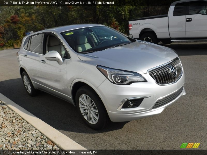 Front 3/4 View of 2017 Envision Preferred AWD