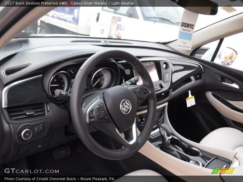 Light Neutral Interior - 2017 Envision Preferred AWD 