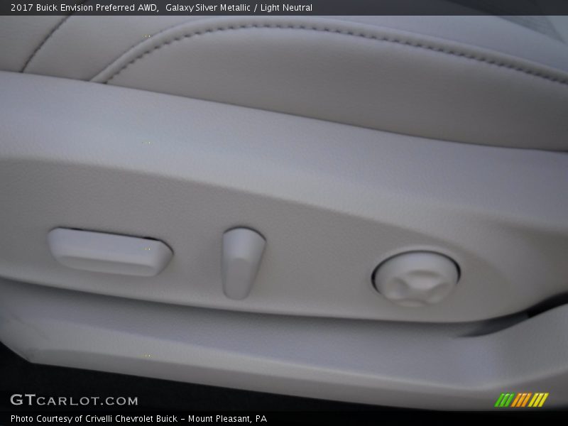Galaxy Silver Metallic / Light Neutral 2017 Buick Envision Preferred AWD