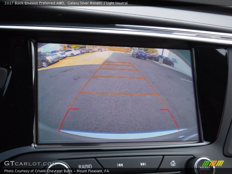 Galaxy Silver Metallic / Light Neutral 2017 Buick Envision Preferred AWD