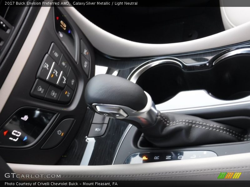 Galaxy Silver Metallic / Light Neutral 2017 Buick Envision Preferred AWD