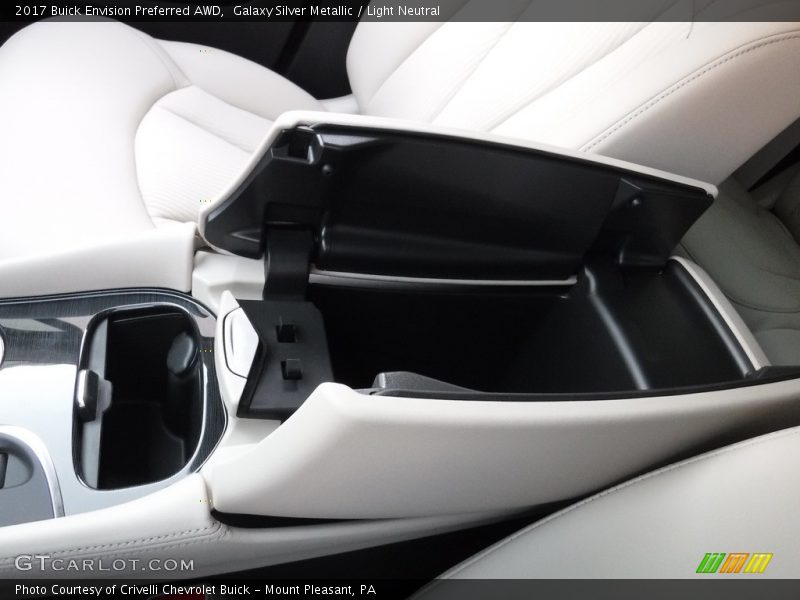 Galaxy Silver Metallic / Light Neutral 2017 Buick Envision Preferred AWD