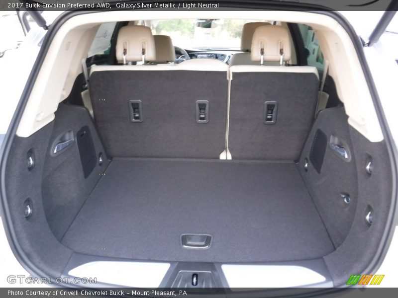 Galaxy Silver Metallic / Light Neutral 2017 Buick Envision Preferred AWD