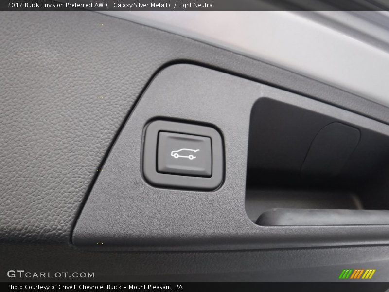 Galaxy Silver Metallic / Light Neutral 2017 Buick Envision Preferred AWD