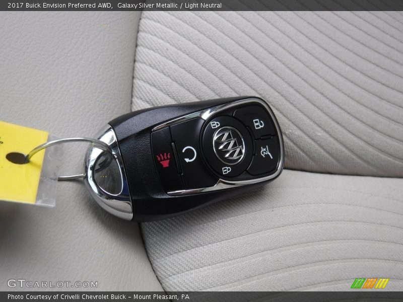 Keys of 2017 Envision Preferred AWD