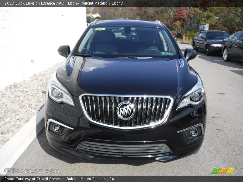 Ebony Twilight Metallic / Ebony 2017 Buick Envision Essence AWD