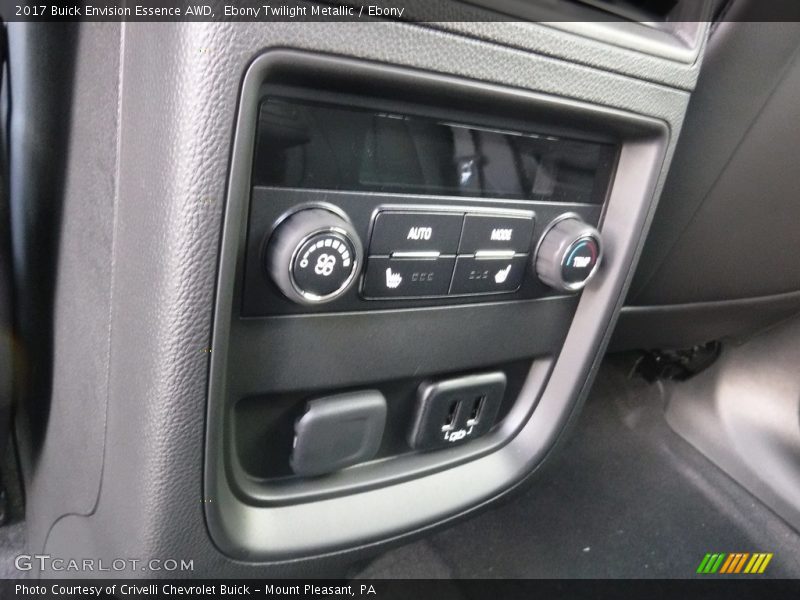 Controls of 2017 Envision Essence AWD