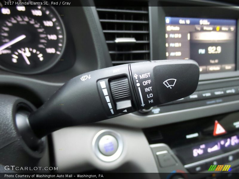 Red / Gray 2017 Hyundai Elantra SE