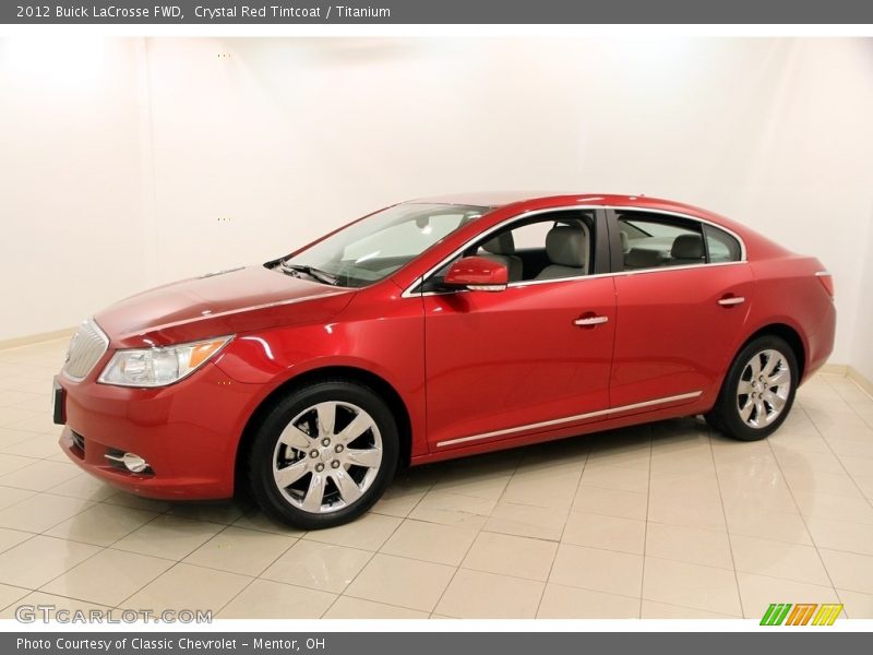 Crystal Red Tintcoat / Titanium 2012 Buick LaCrosse FWD