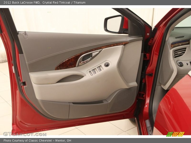 Crystal Red Tintcoat / Titanium 2012 Buick LaCrosse FWD