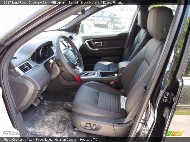  2017 Discovery Sport HSE Luxury Ebony/Pimento Interior
