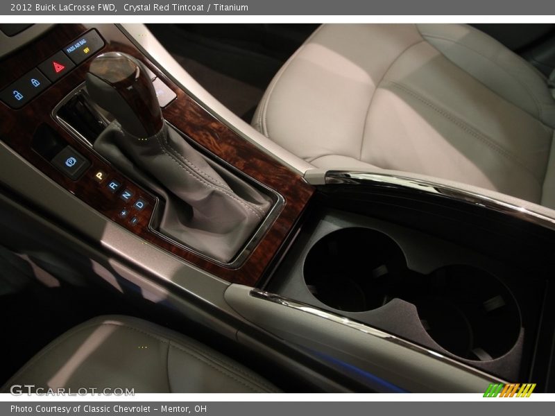 Crystal Red Tintcoat / Titanium 2012 Buick LaCrosse FWD