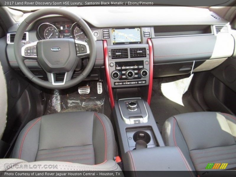 Ebony/Pimento Interior - 2017 Discovery Sport HSE Luxury 