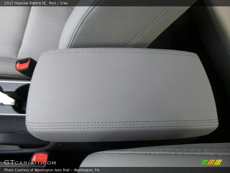 Red / Gray 2017 Hyundai Elantra SE