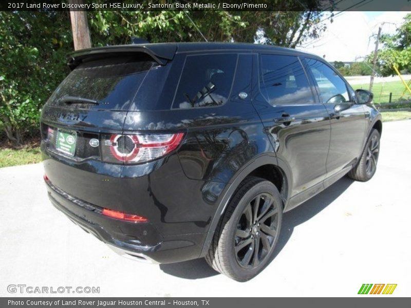 Santorini Black Metallic / Ebony/Pimento 2017 Land Rover Discovery Sport HSE Luxury