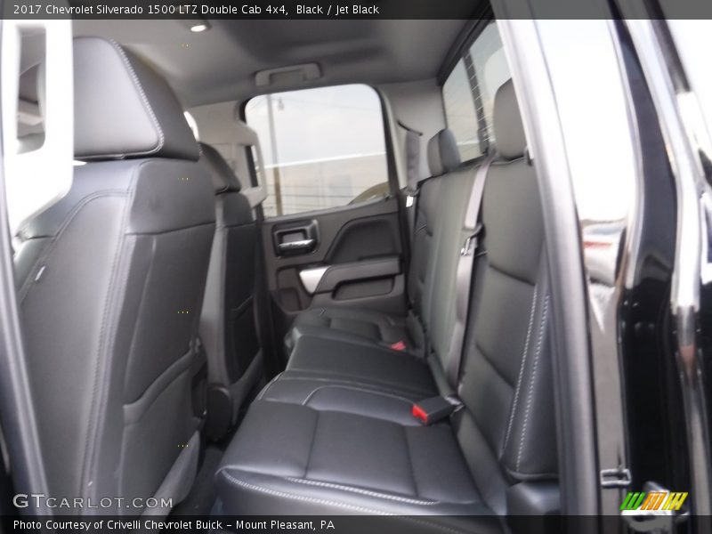 Black / Jet Black 2017 Chevrolet Silverado 1500 LTZ Double Cab 4x4