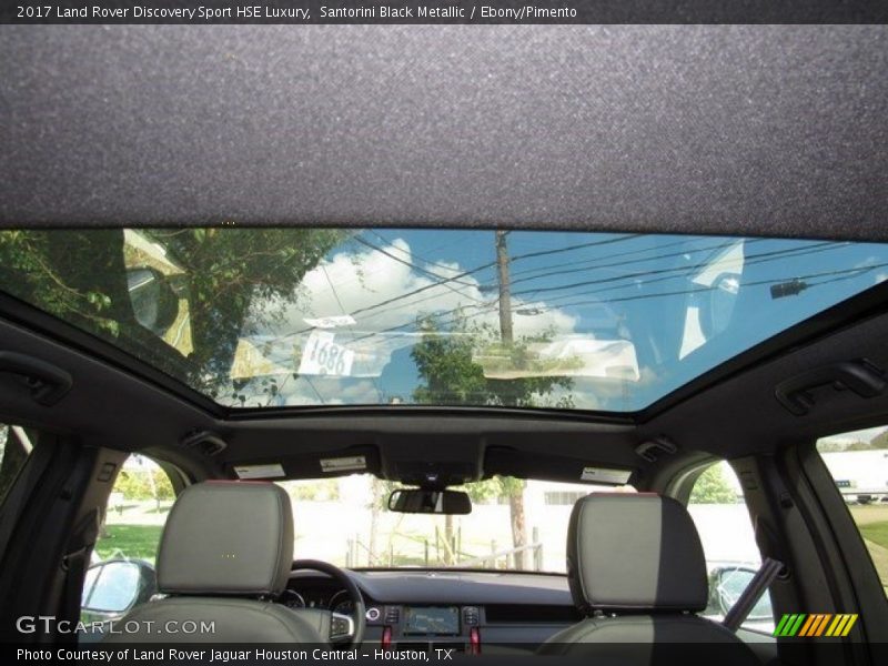 Santorini Black Metallic / Ebony/Pimento 2017 Land Rover Discovery Sport HSE Luxury
