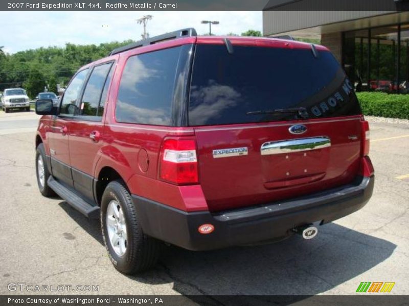 Redfire Metallic / Camel 2007 Ford Expedition XLT 4x4