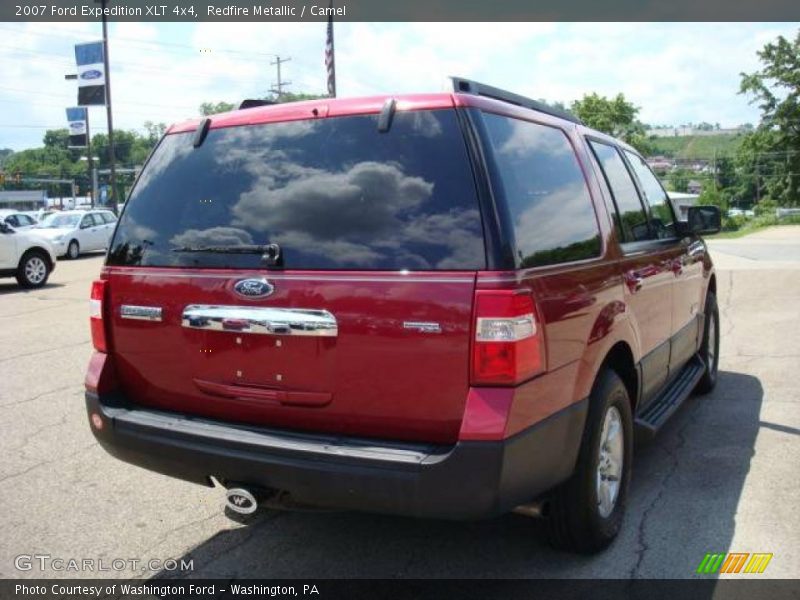 Redfire Metallic / Camel 2007 Ford Expedition XLT 4x4