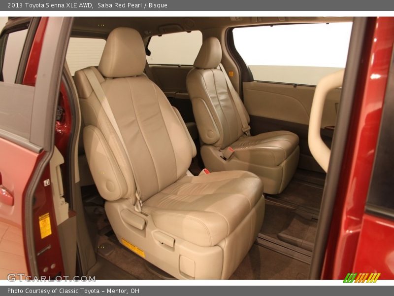 Salsa Red Pearl / Bisque 2013 Toyota Sienna XLE AWD