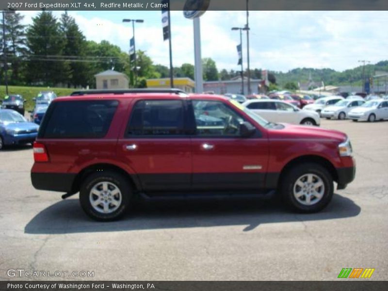 Redfire Metallic / Camel 2007 Ford Expedition XLT 4x4