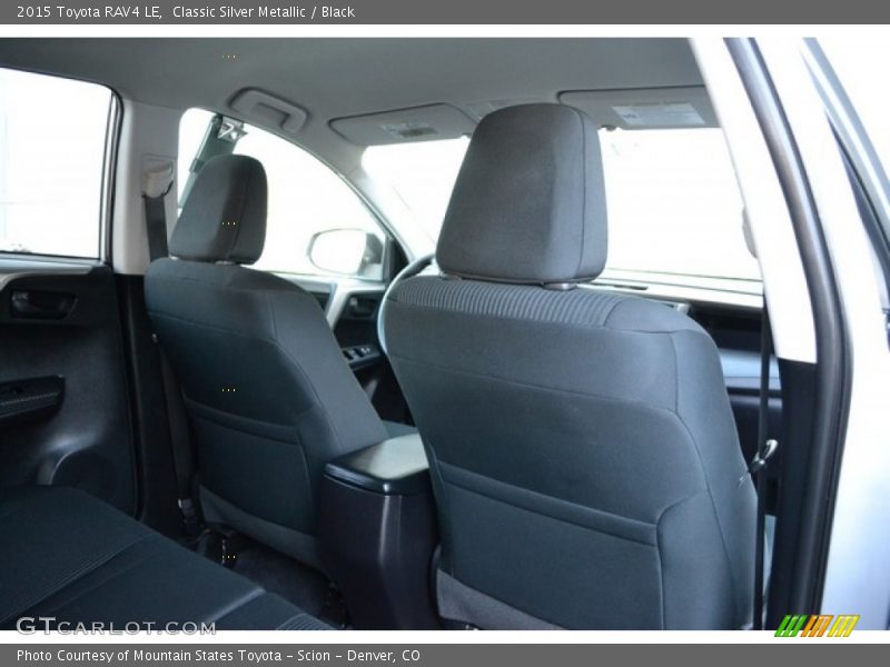 Classic Silver Metallic / Black 2015 Toyota RAV4 LE