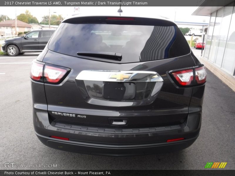 Tungsten Metallic / Dark Titanium/Light Titanium 2017 Chevrolet Traverse LS AWD