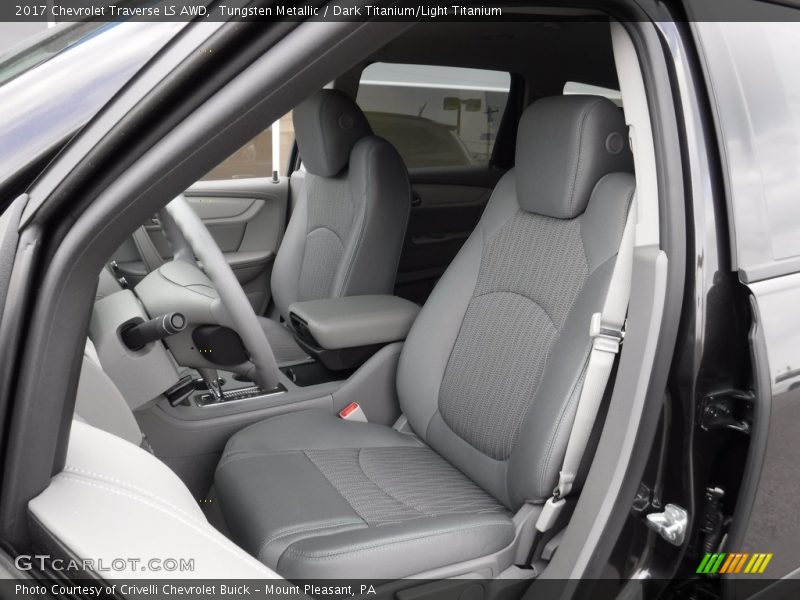 Tungsten Metallic / Dark Titanium/Light Titanium 2017 Chevrolet Traverse LS AWD