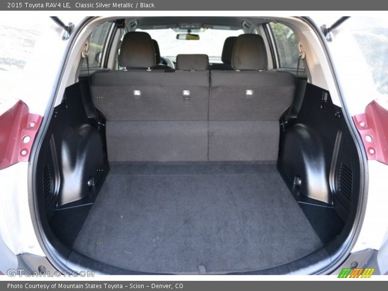 Classic Silver Metallic / Black 2015 Toyota RAV4 LE