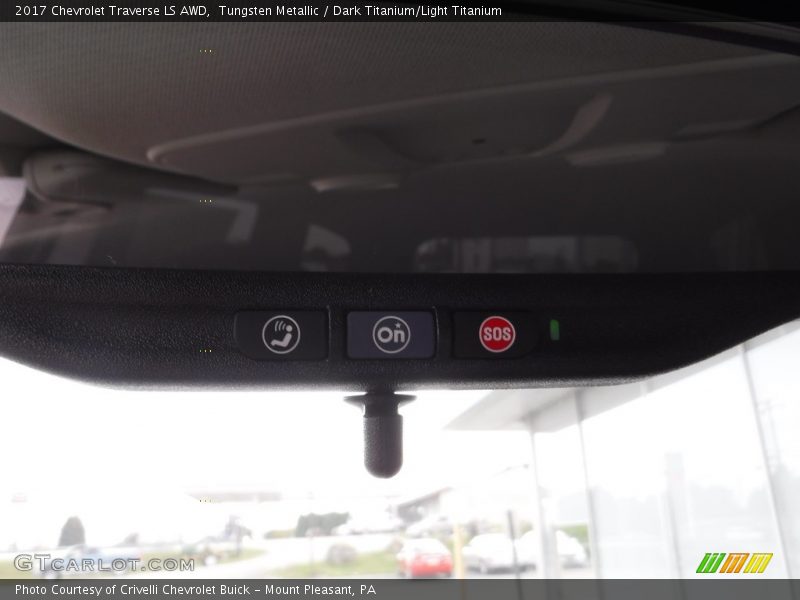 Tungsten Metallic / Dark Titanium/Light Titanium 2017 Chevrolet Traverse LS AWD