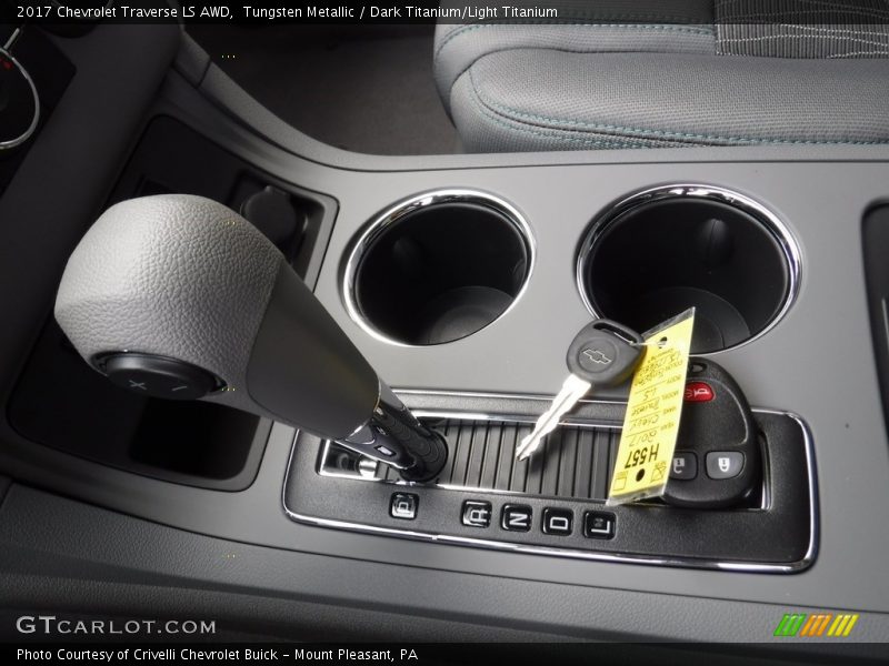Tungsten Metallic / Dark Titanium/Light Titanium 2017 Chevrolet Traverse LS AWD