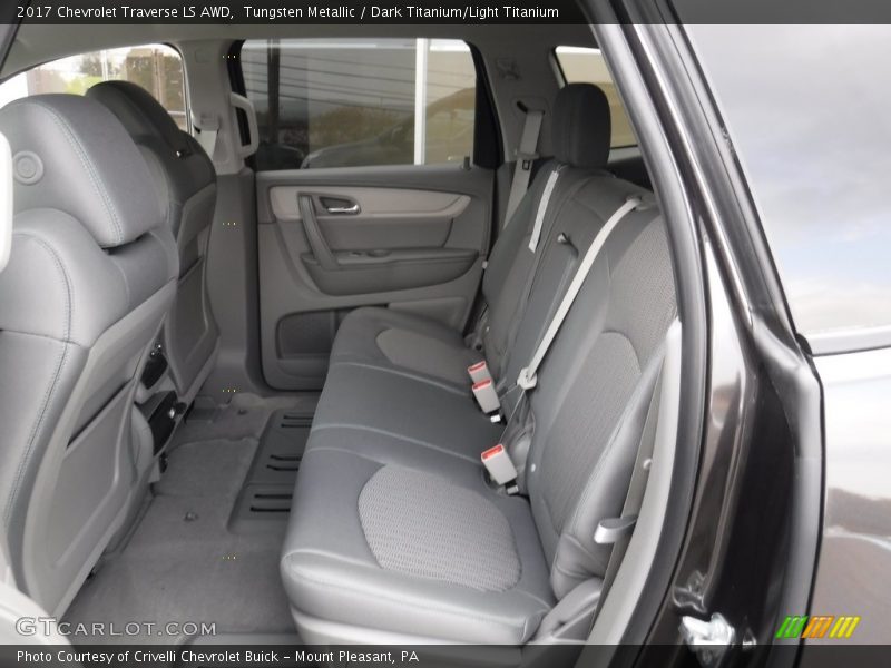 Tungsten Metallic / Dark Titanium/Light Titanium 2017 Chevrolet Traverse LS AWD