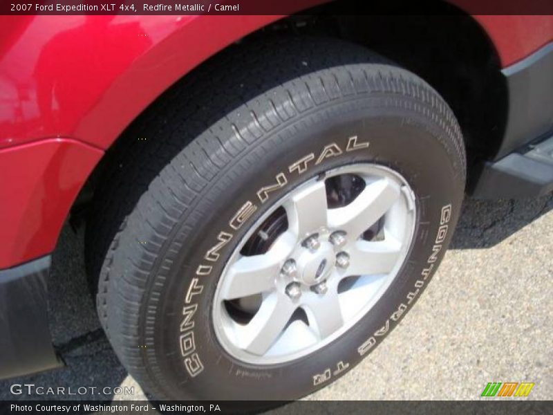 Redfire Metallic / Camel 2007 Ford Expedition XLT 4x4