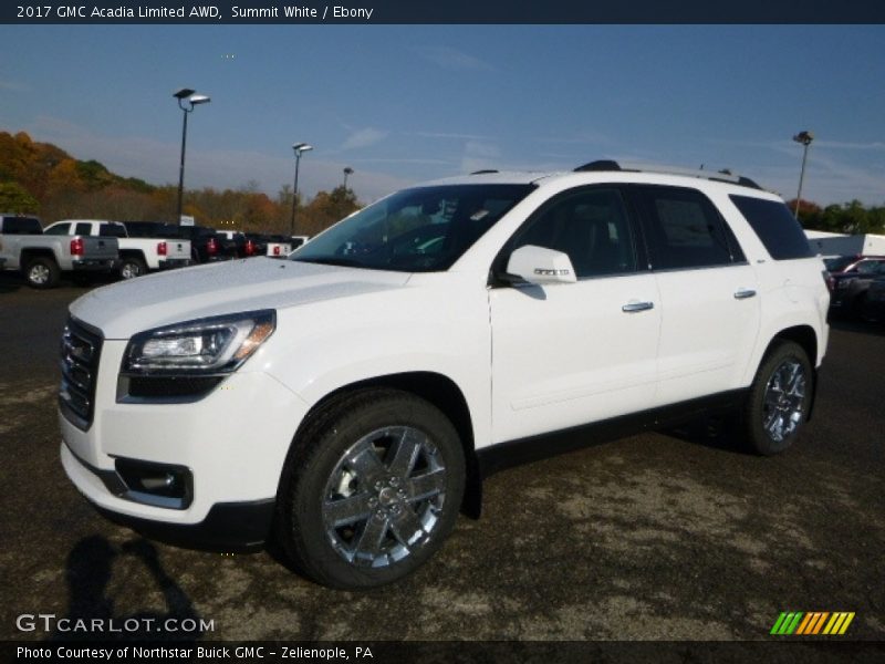 Summit White / Ebony 2017 GMC Acadia Limited AWD