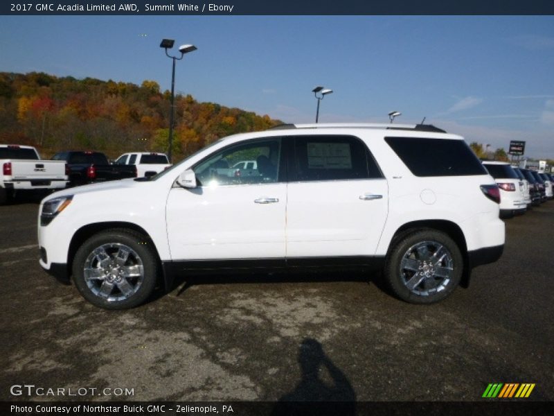 Summit White / Ebony 2017 GMC Acadia Limited AWD