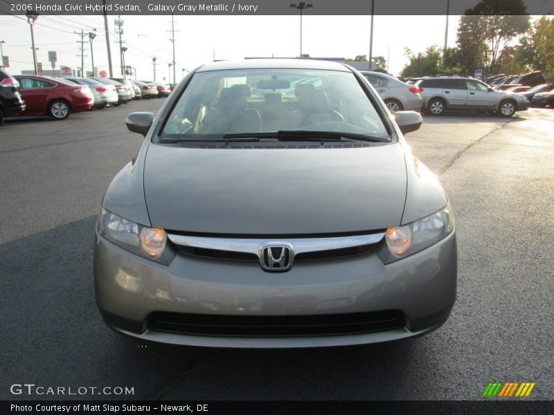 Galaxy Gray Metallic / Ivory 2006 Honda Civic Hybrid Sedan