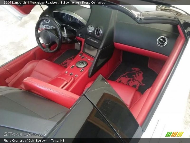 Balloon White / Rosso Centaurus 2006 Lamborghini Murcielago Roadster