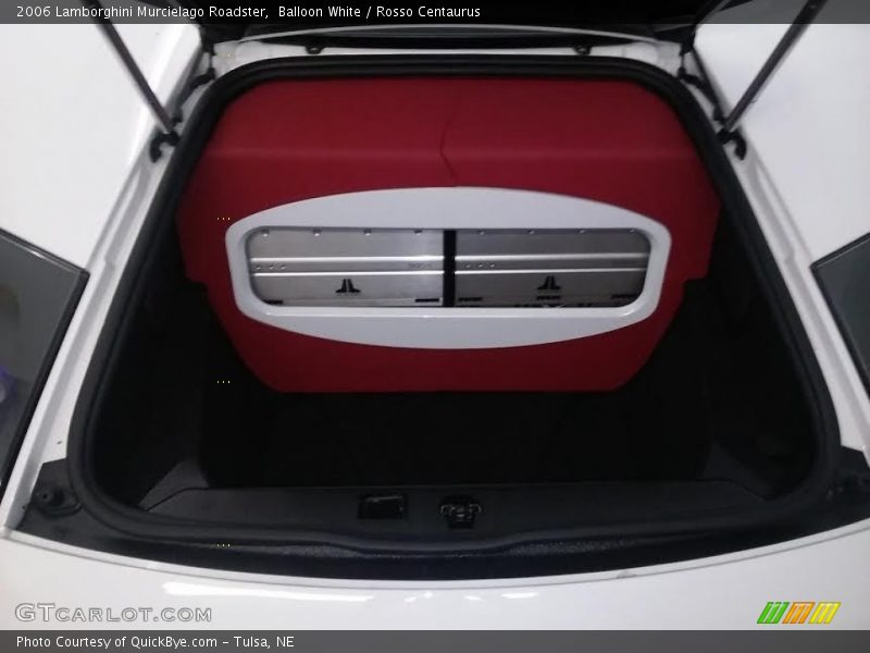 Balloon White / Rosso Centaurus 2006 Lamborghini Murcielago Roadster