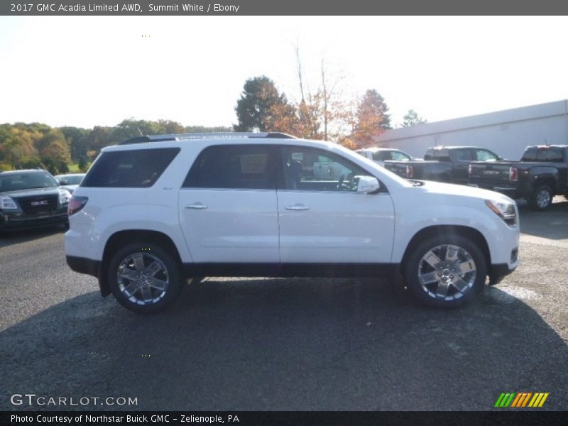 Summit White / Ebony 2017 GMC Acadia Limited AWD