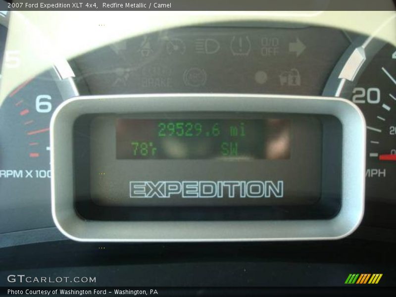 Redfire Metallic / Camel 2007 Ford Expedition XLT 4x4